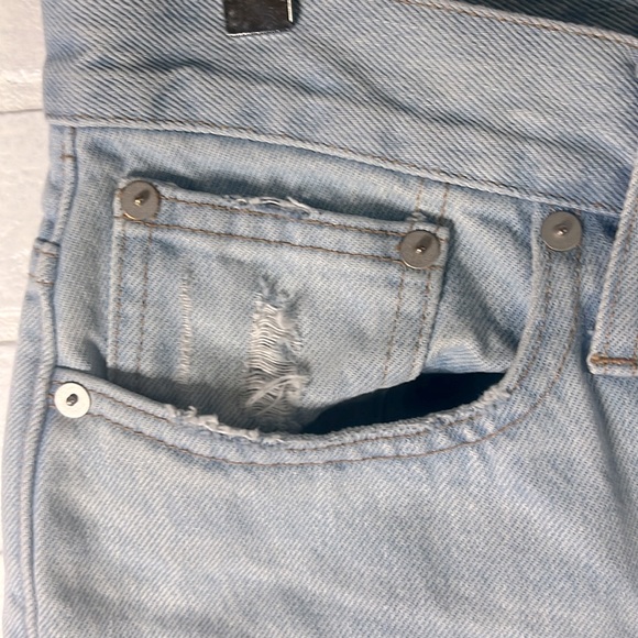 Madewell Classic Straight Full-Length Jeans Fitzgerald Wash Size 29 - Picture 10 of 17